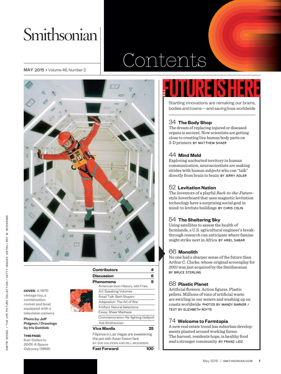 Smithsonian Magazine Preview Pages