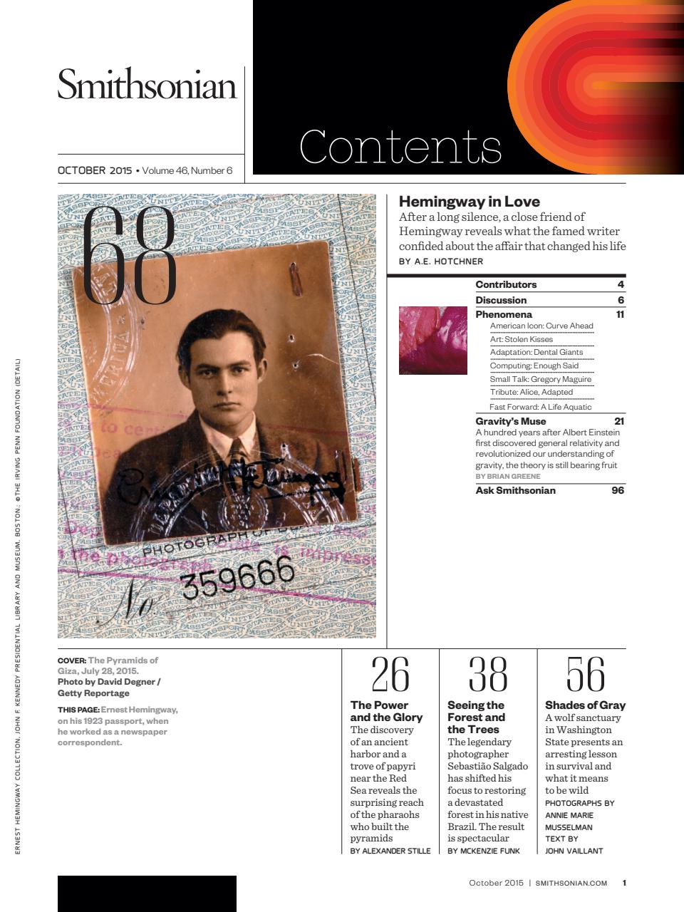 Smithsonian Magazine Preview Pages