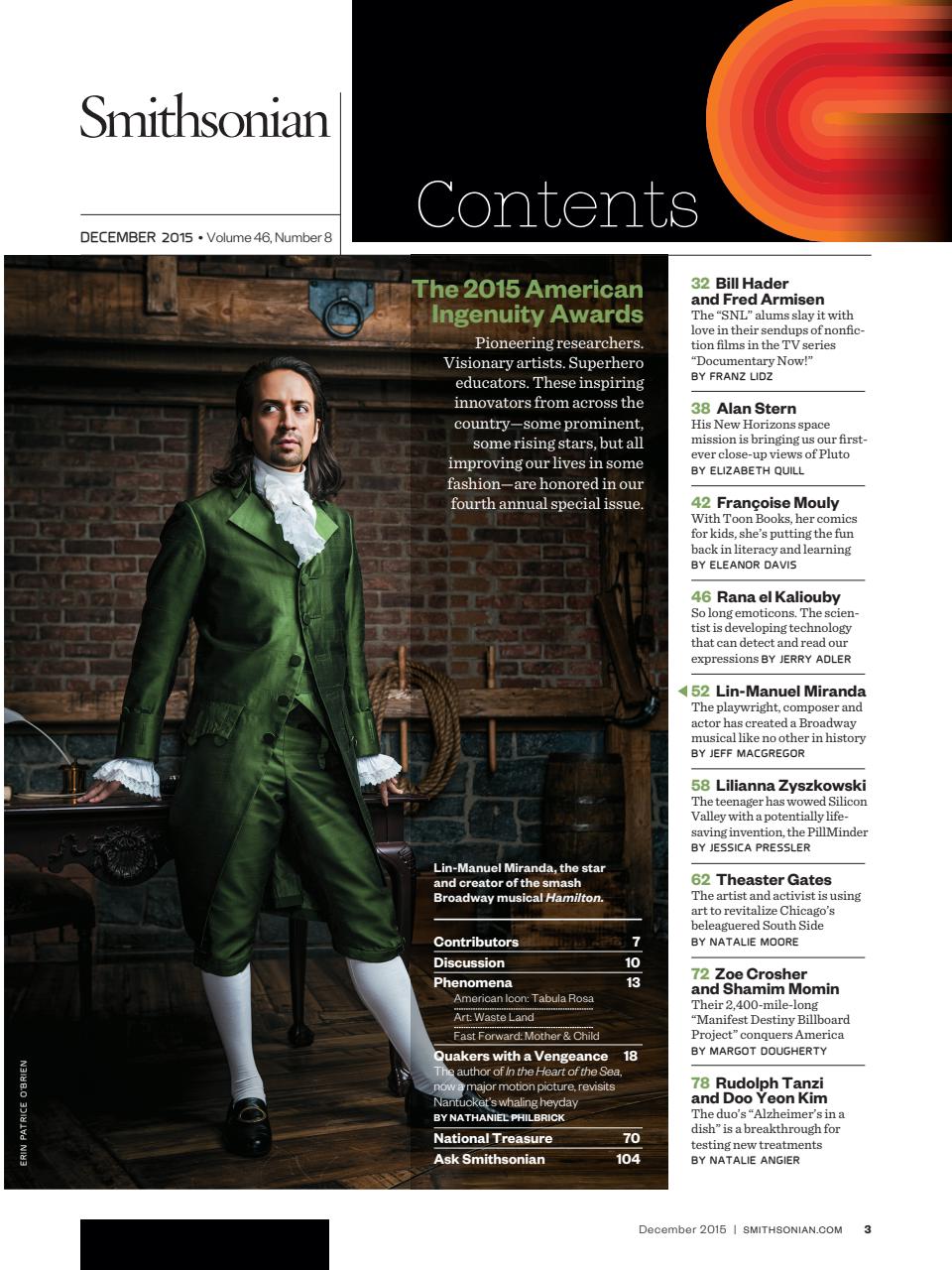 Smithsonian Magazine Preview Pages