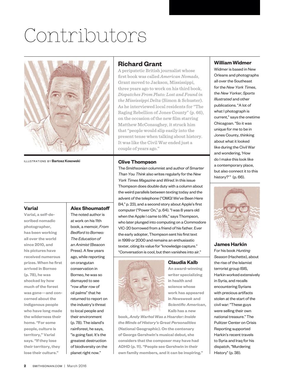 Smithsonian Magazine Preview Pages