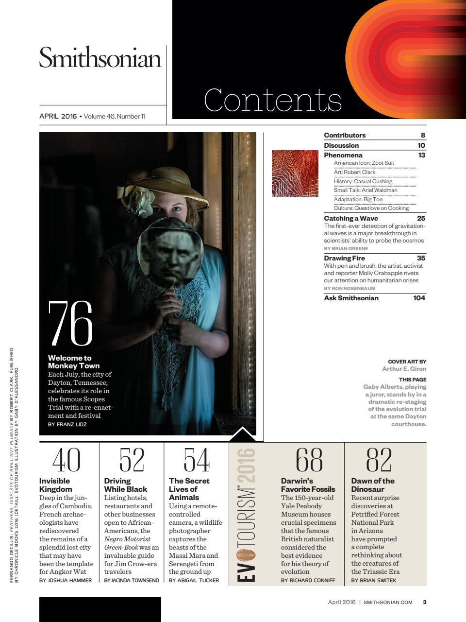 Smithsonian Magazine Preview Pages