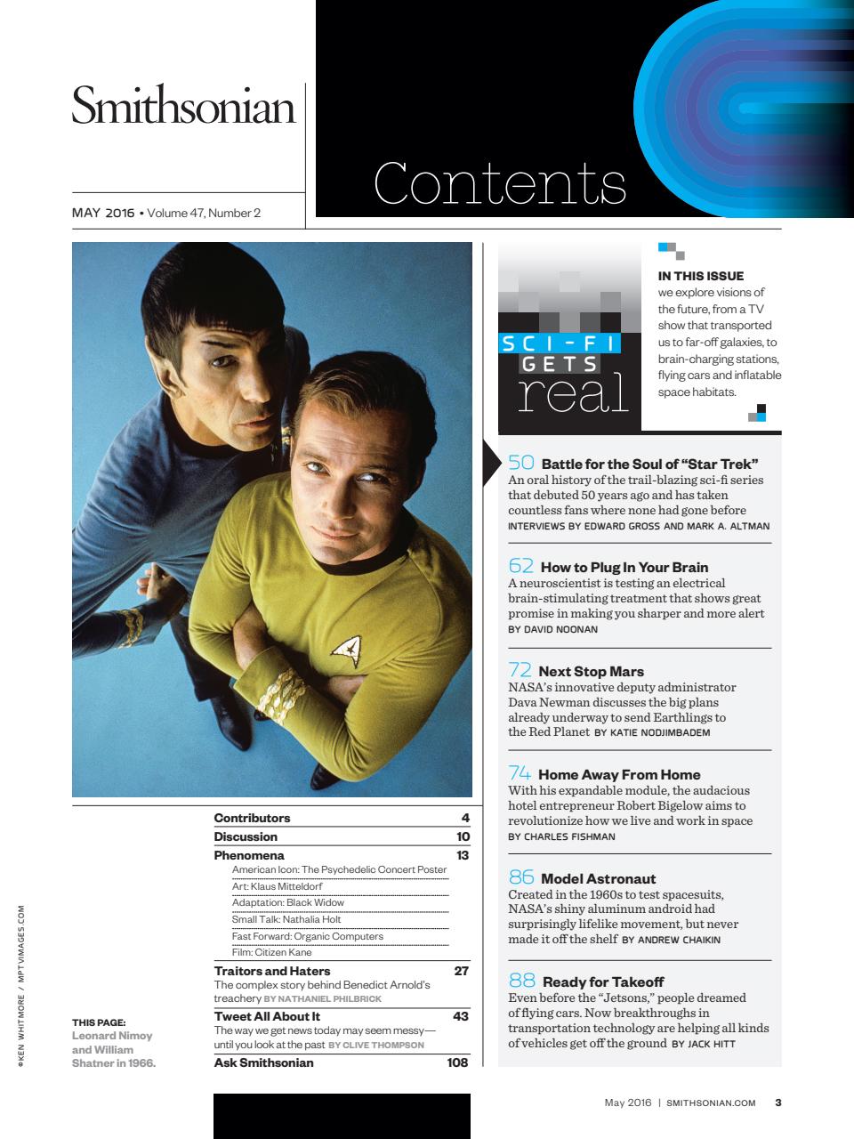 Smithsonian Magazine Preview Pages