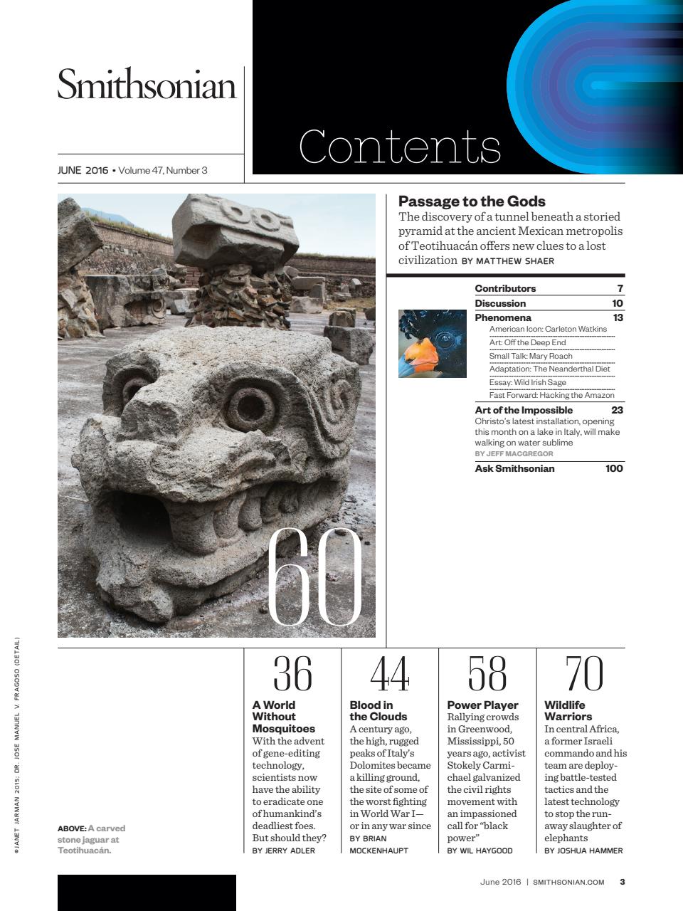 Smithsonian Magazine Preview Pages