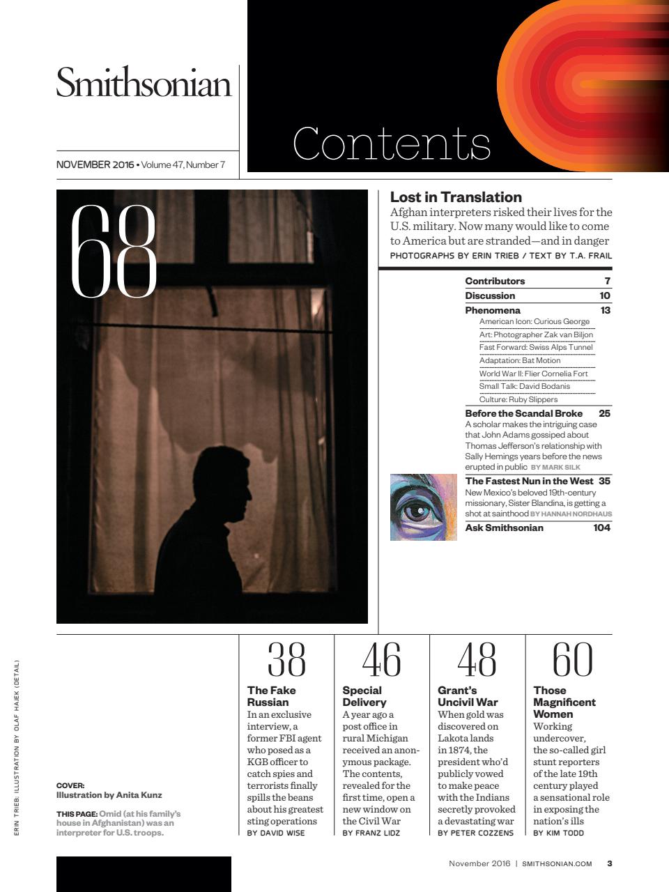 Smithsonian Magazine Preview Pages