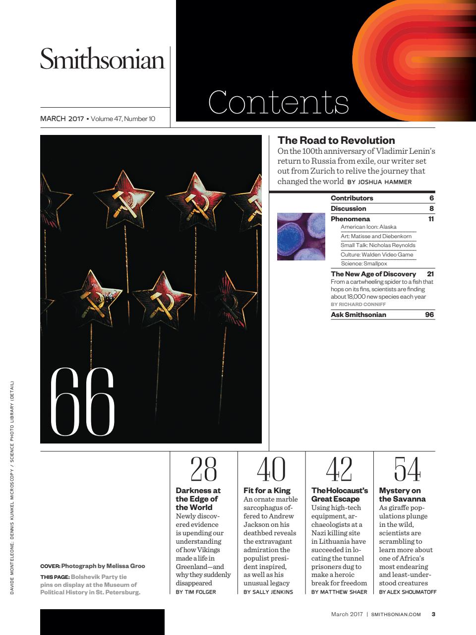 Smithsonian Magazine Preview Pages