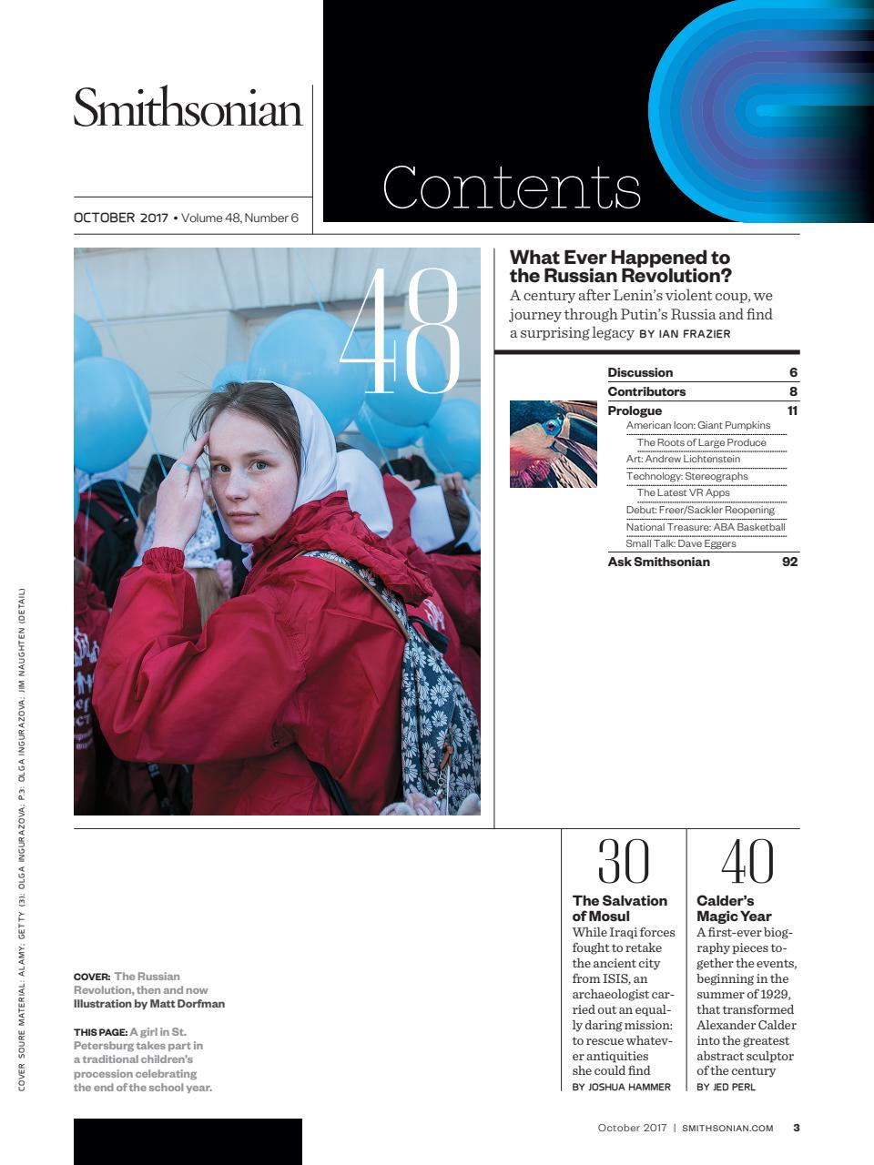 Smithsonian Magazine Preview Pages