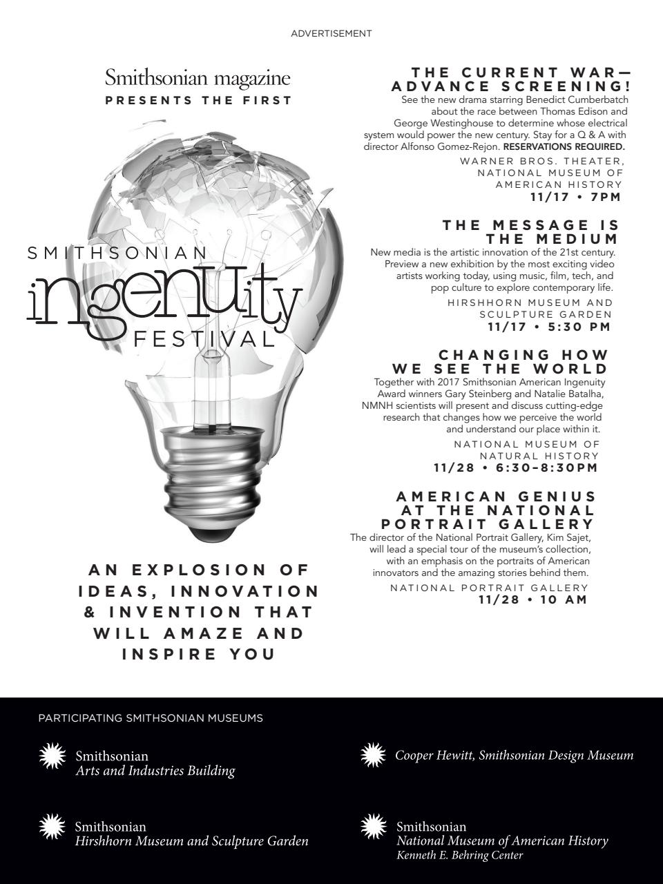 Smithsonian Magazine Preview Pages