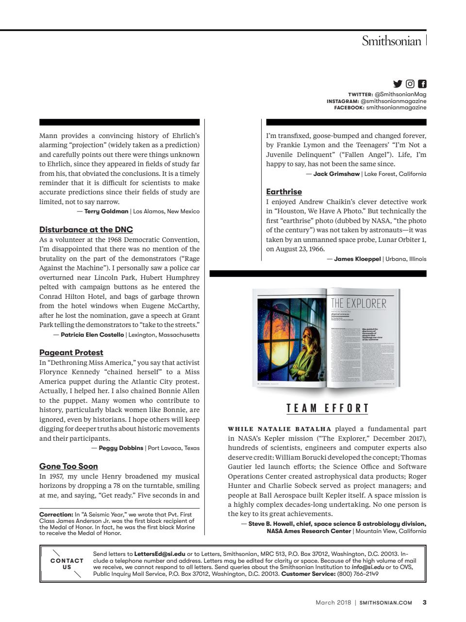 Smithsonian Magazine Preview Pages