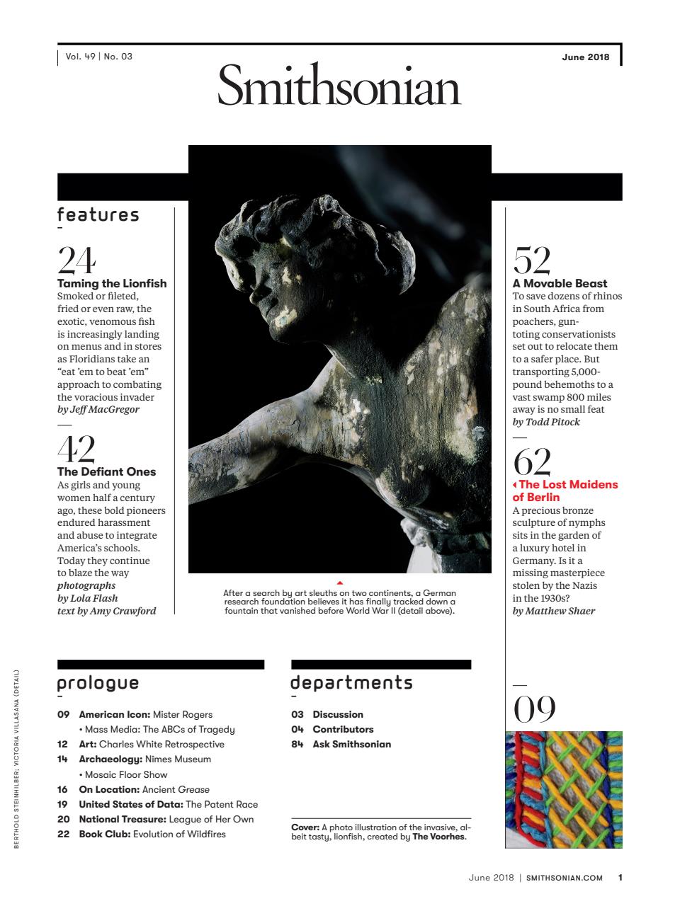 Smithsonian Magazine Preview Pages