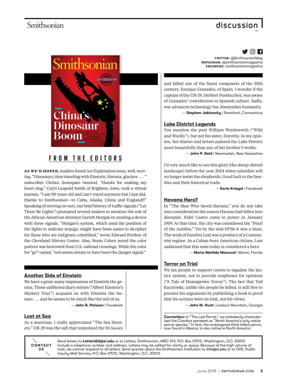Smithsonian Magazine Preview Pages