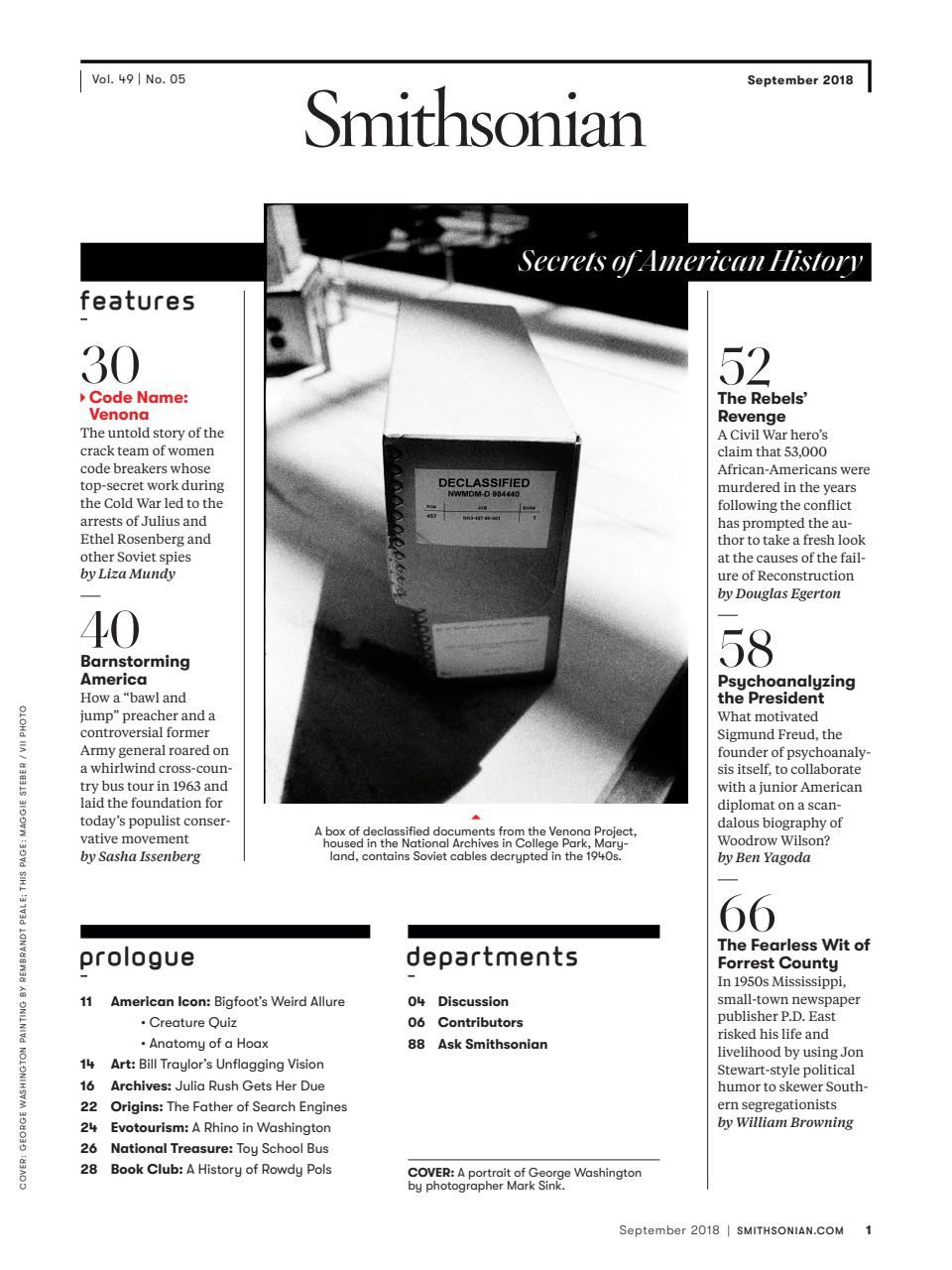 Smithsonian Magazine Preview Pages