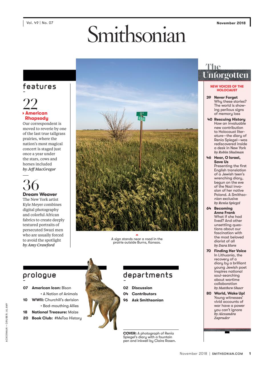 Smithsonian Magazine Preview Pages