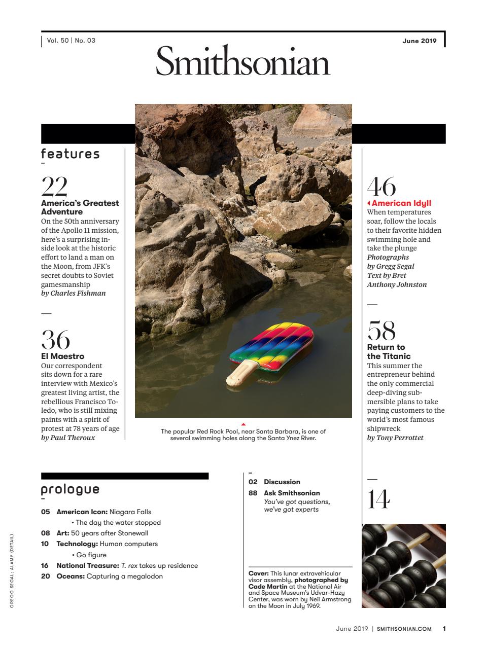 Smithsonian Magazine Preview Pages