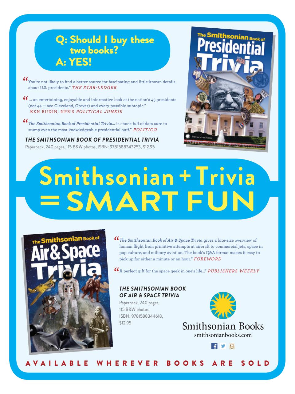 Smithsonian Magazine Preview Pages