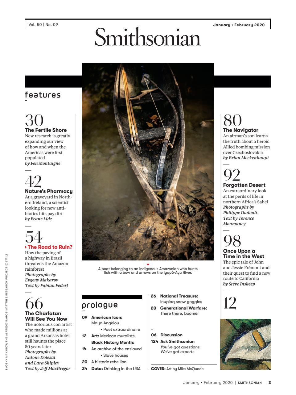 Smithsonian Magazine Preview Pages