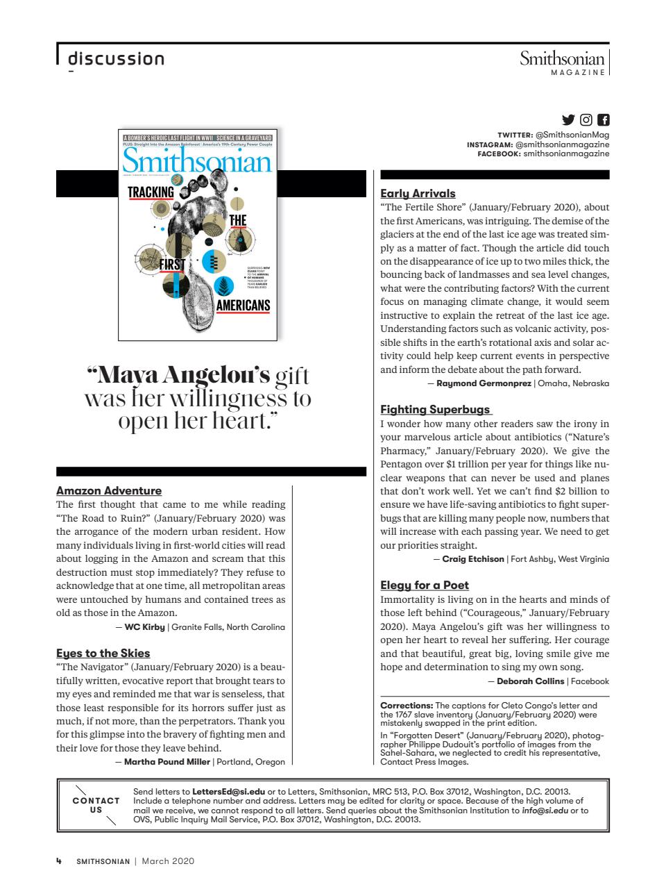 Smithsonian Magazine Preview Pages