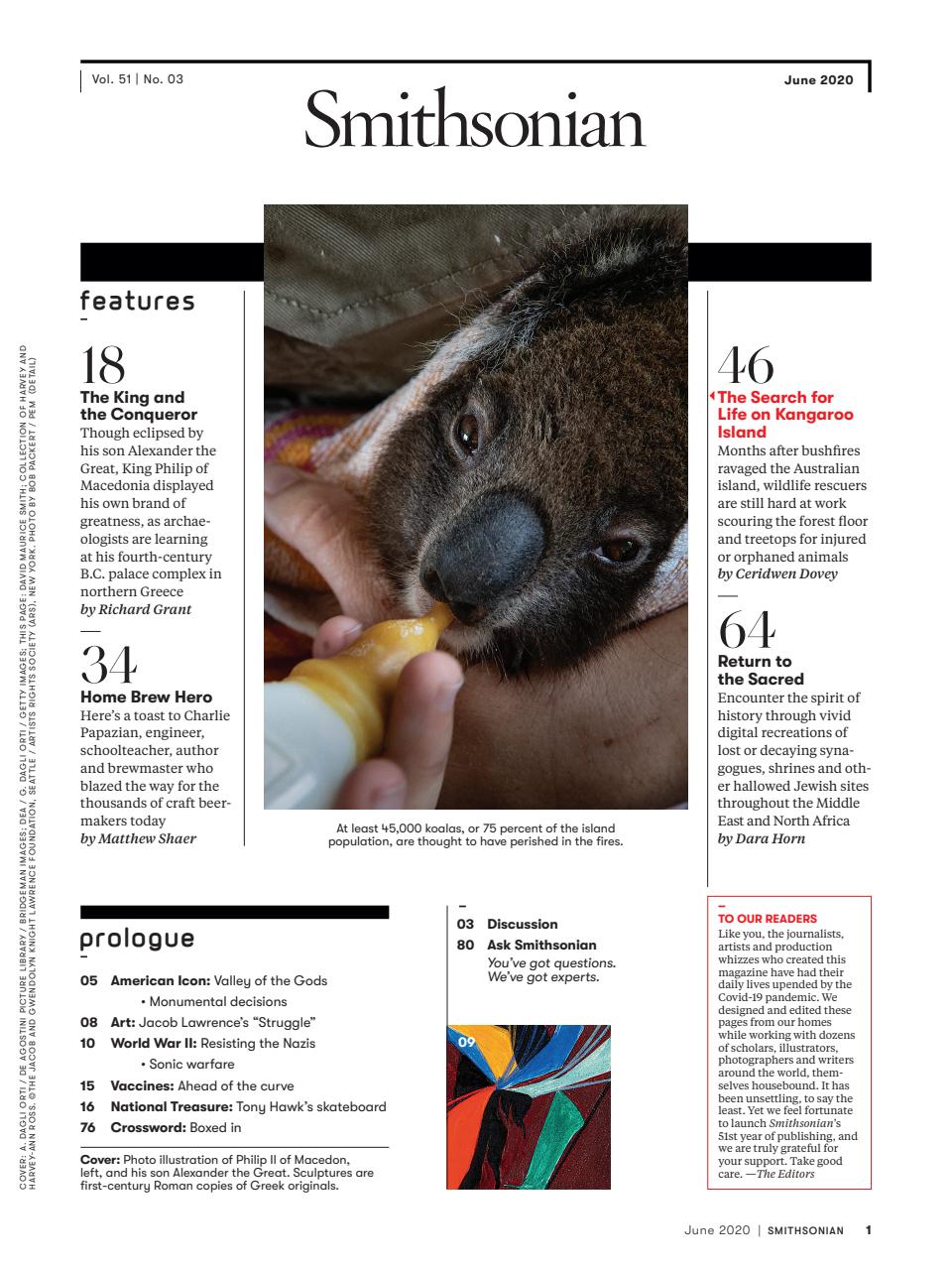 Smithsonian Magazine Preview Pages