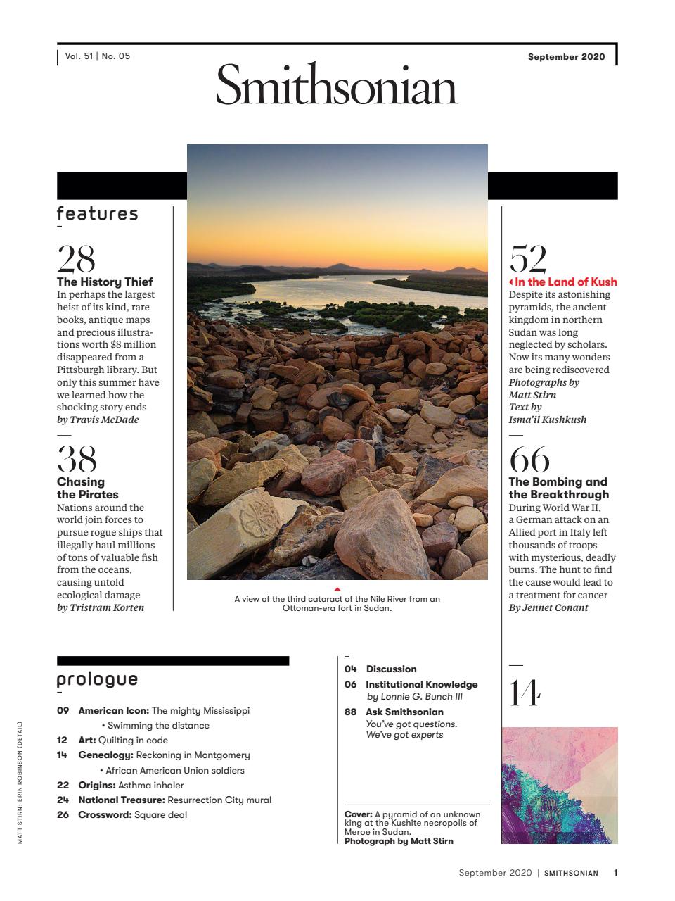 Smithsonian Magazine Preview Pages