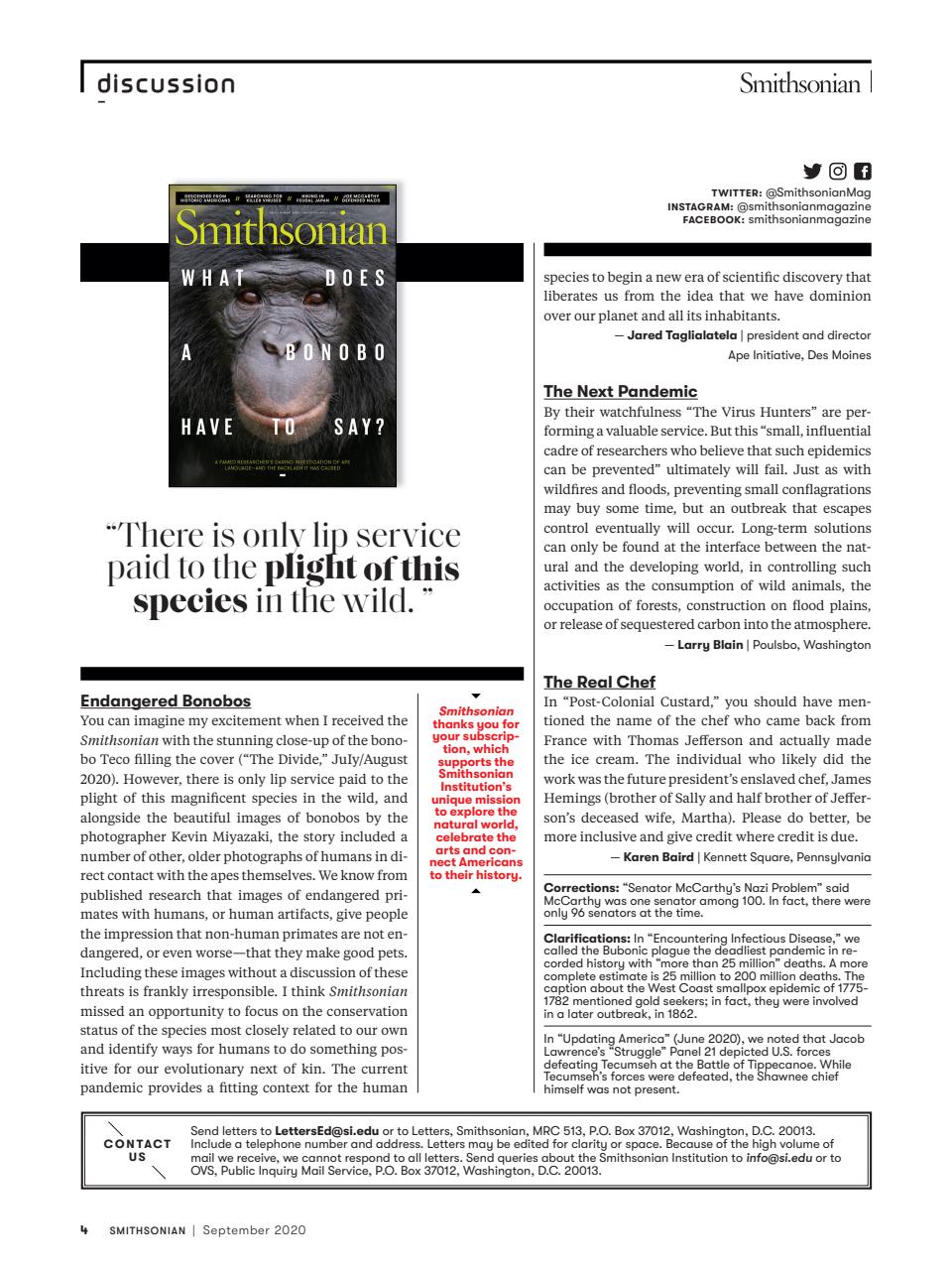 Smithsonian Magazine Preview Pages