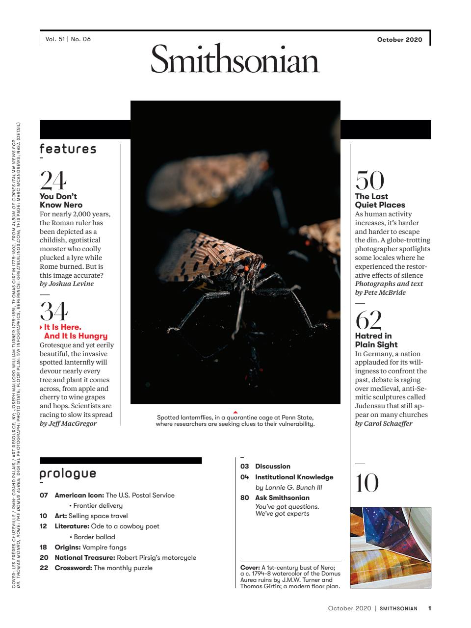 Smithsonian Magazine Preview Pages