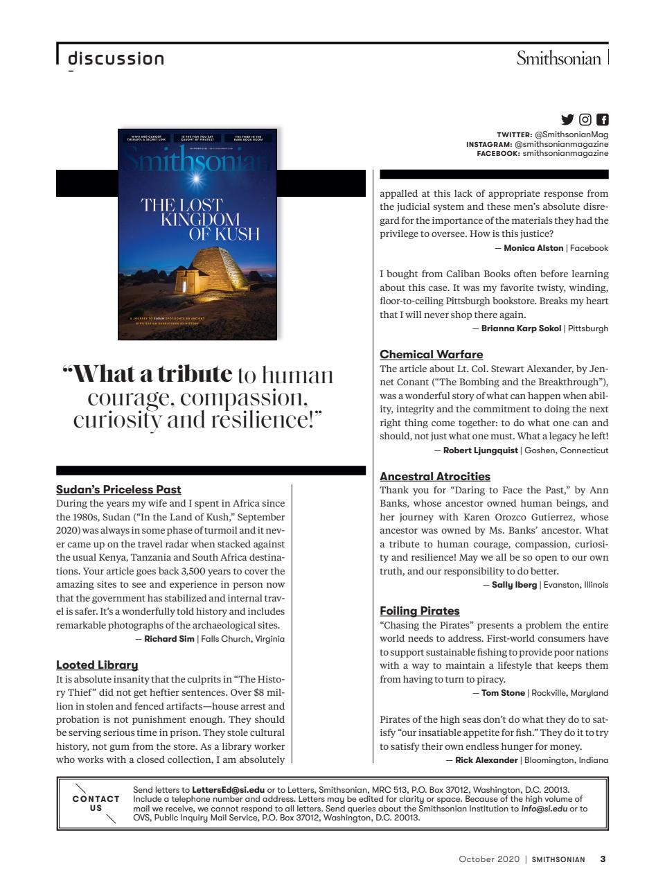 Smithsonian Magazine Preview Pages