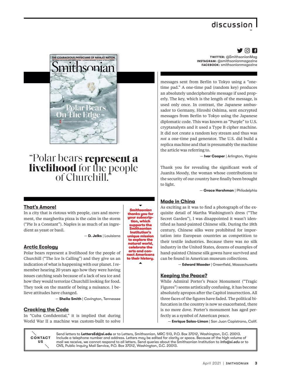 Smithsonian Magazine Preview Pages