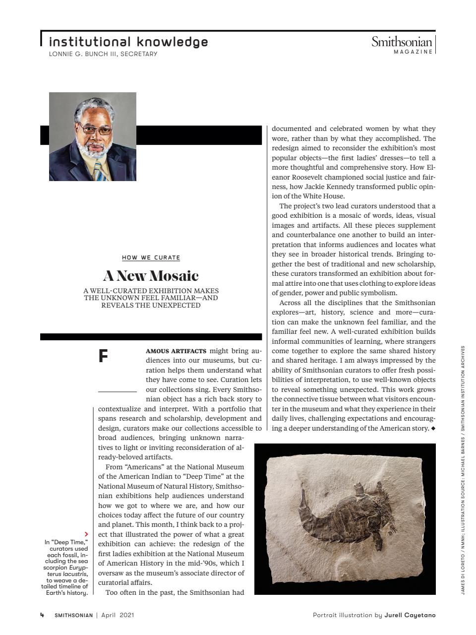 Smithsonian Magazine Preview Pages