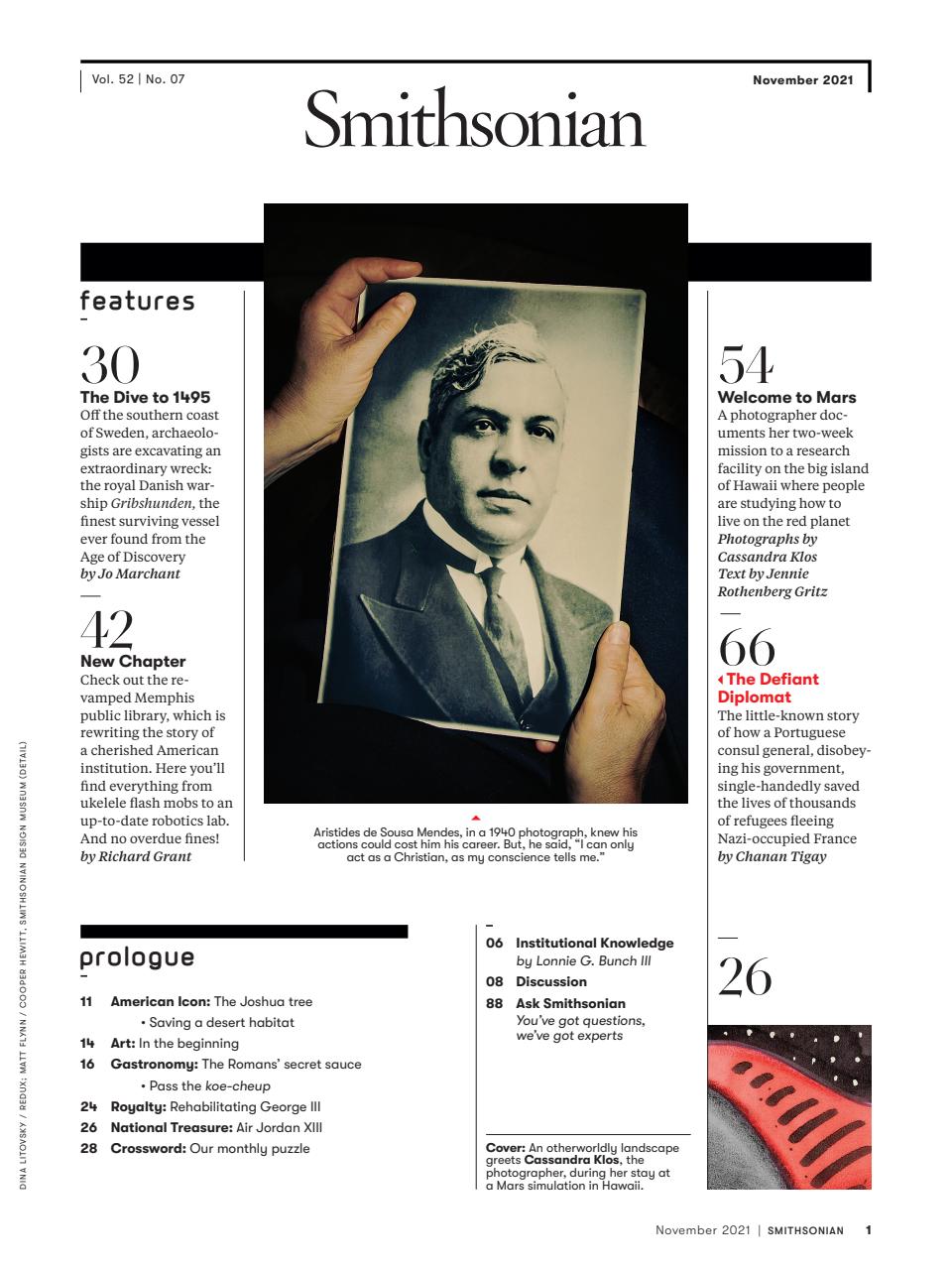 Smithsonian Magazine Preview Pages