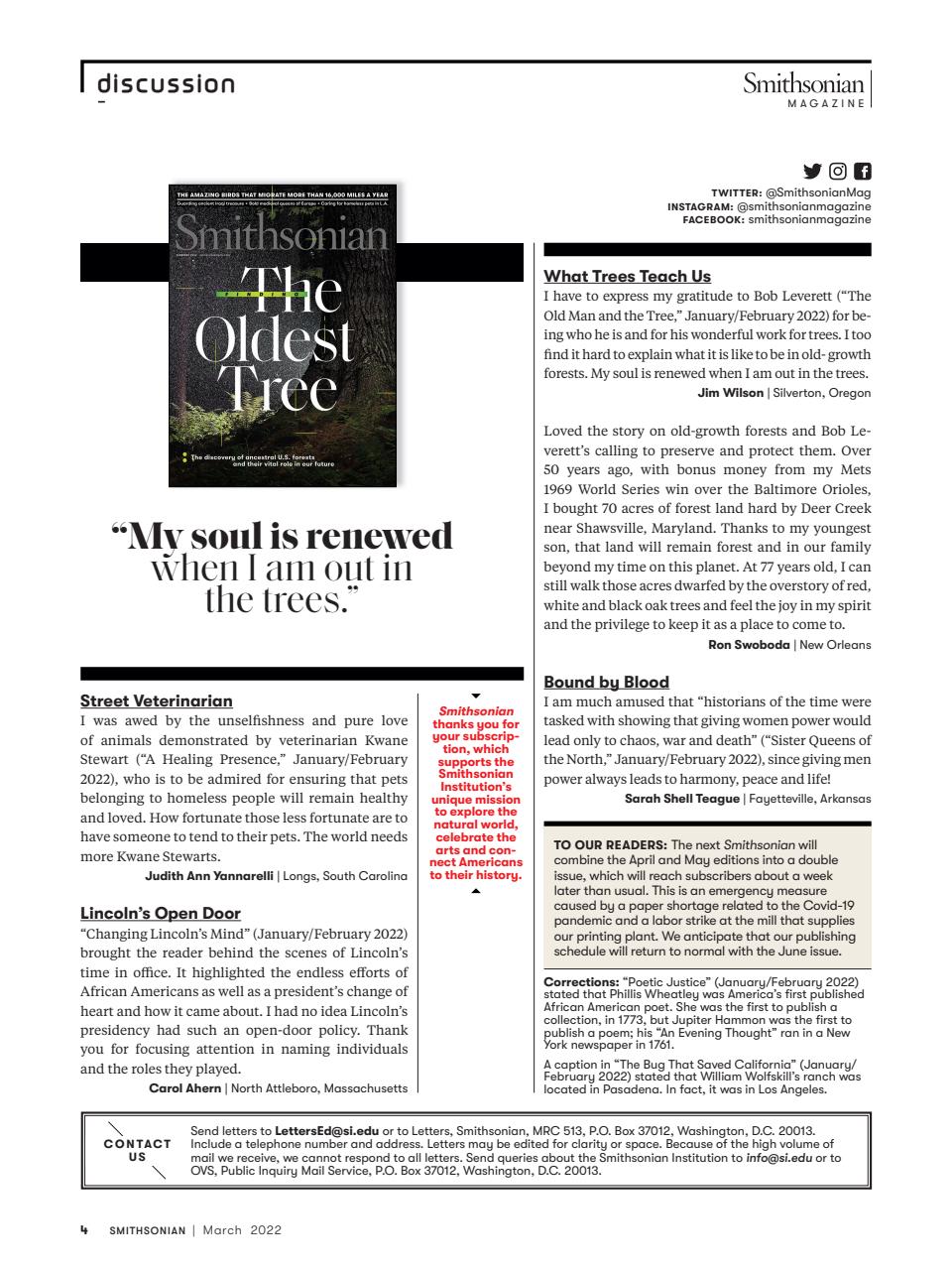 Smithsonian Magazine Preview Pages