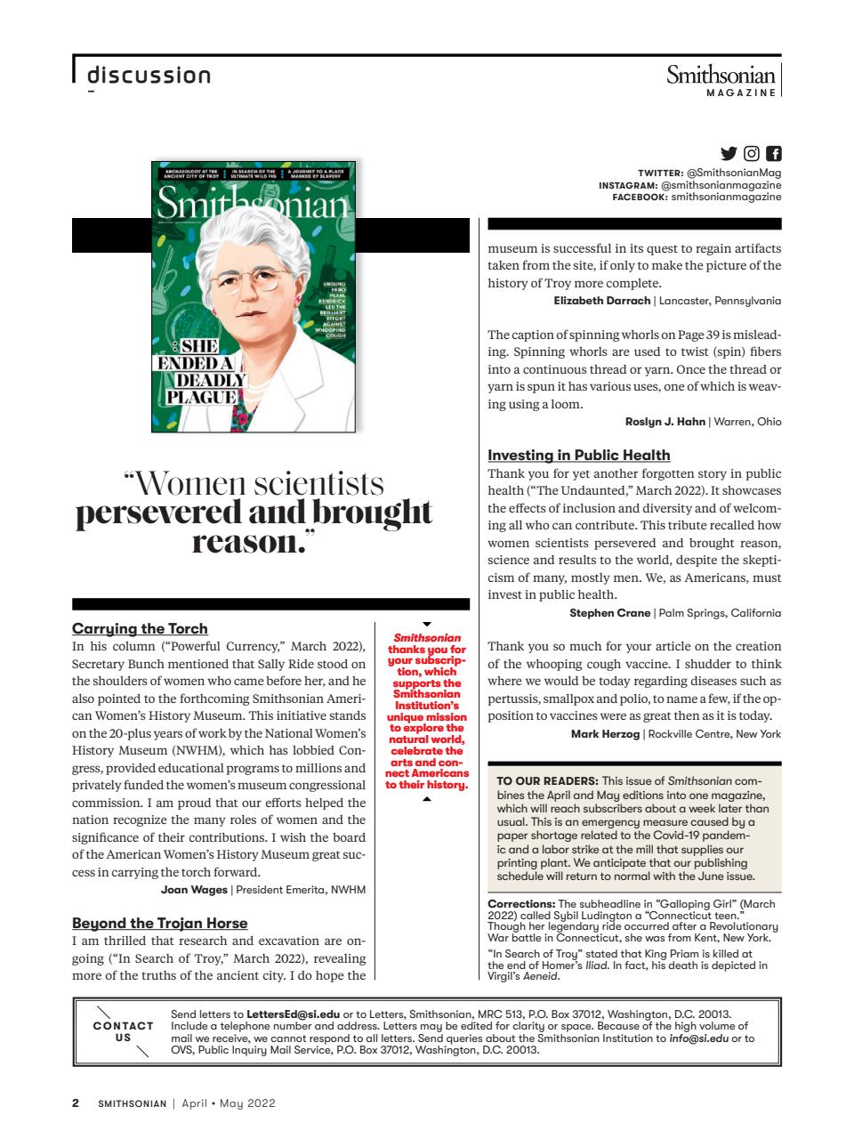 Smithsonian Magazine Preview Pages