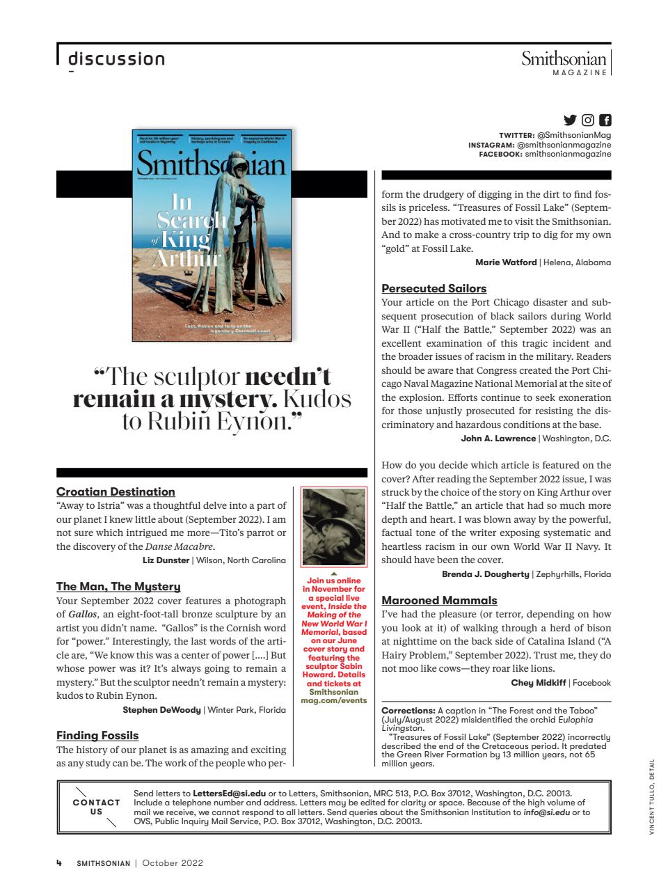 Smithsonian Magazine Preview Pages