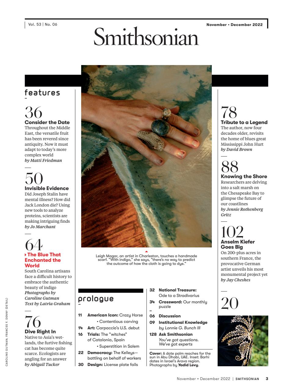 Smithsonian Magazine Preview Pages