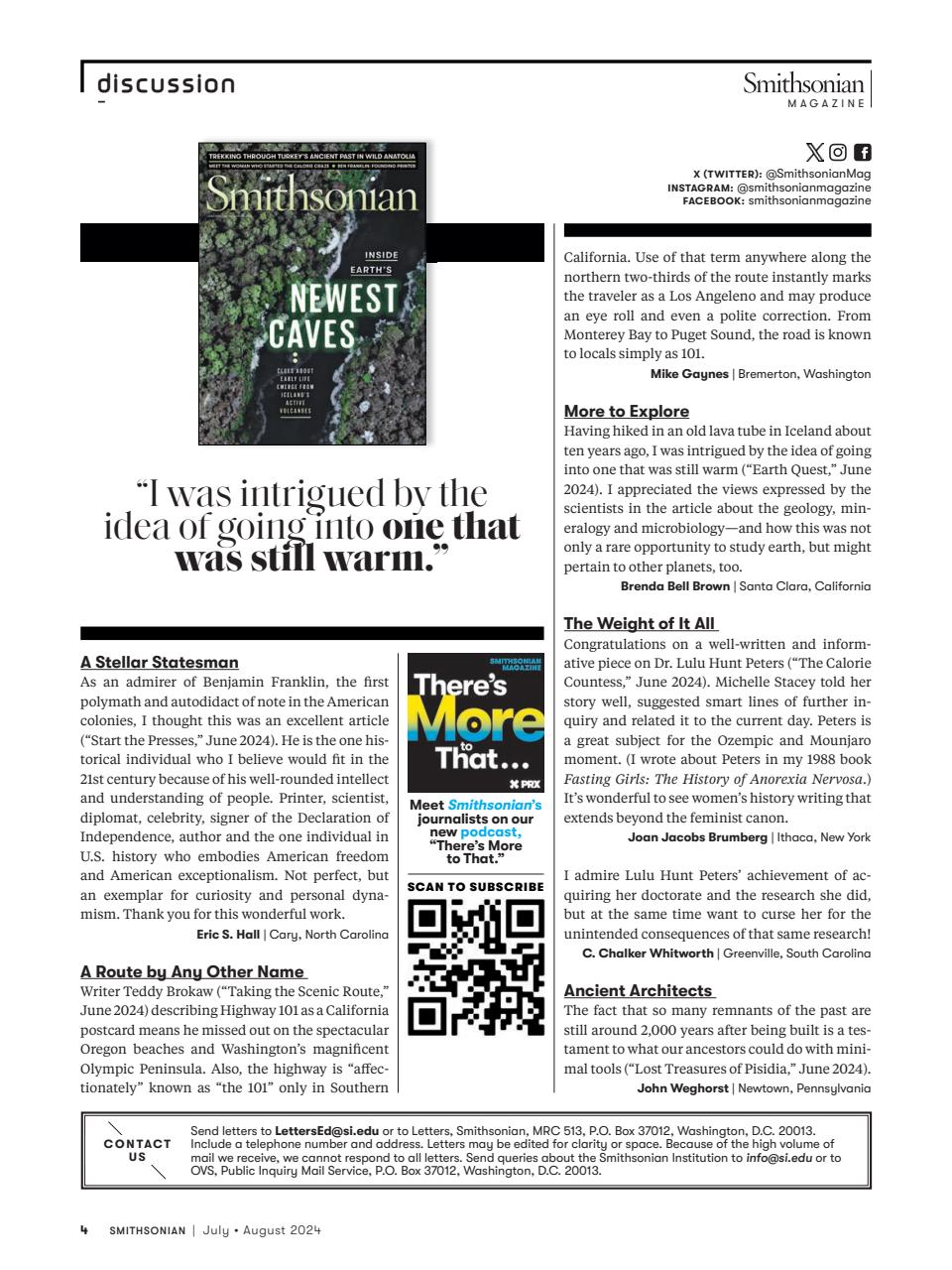 Smithsonian Magazine Preview Pages