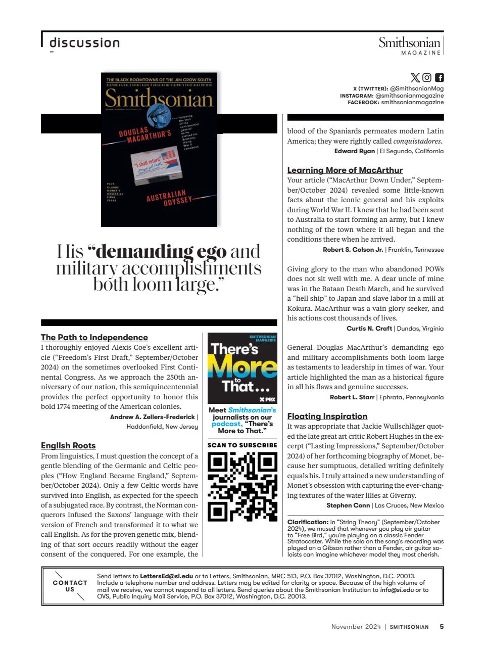 Smithsonian Magazine Preview Pages