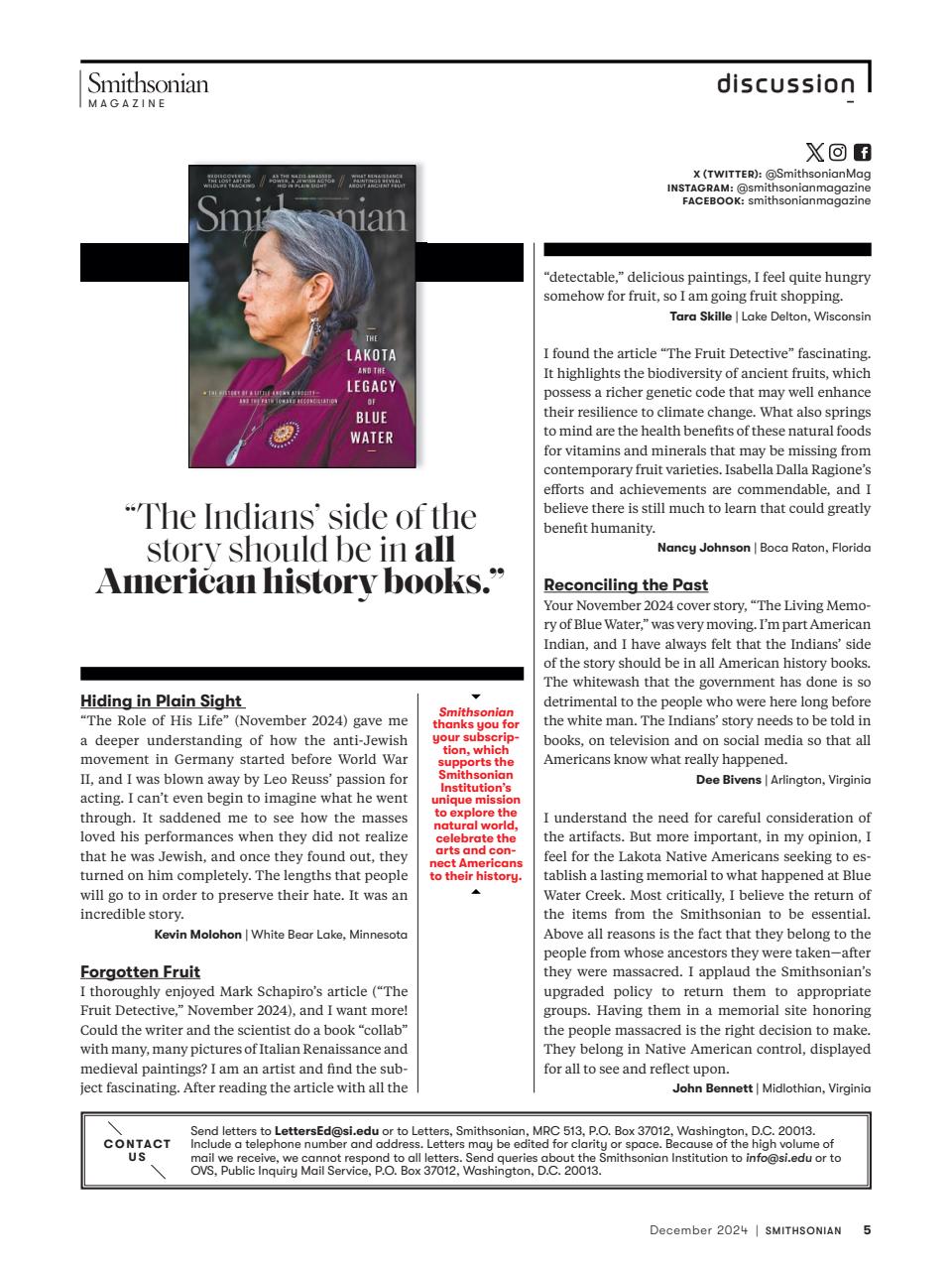 Smithsonian Magazine Preview Pages