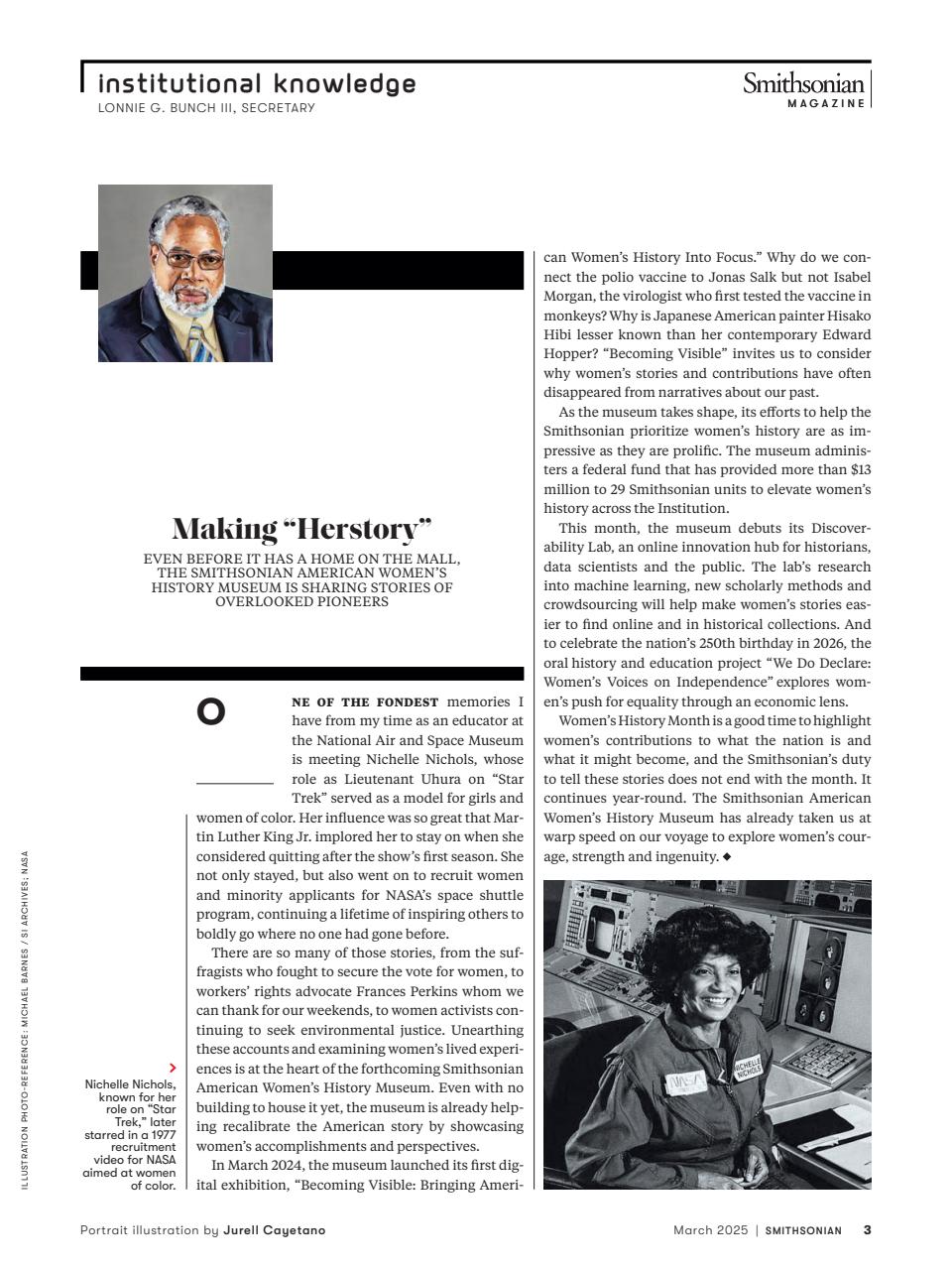 Smithsonian Magazine Preview Pages