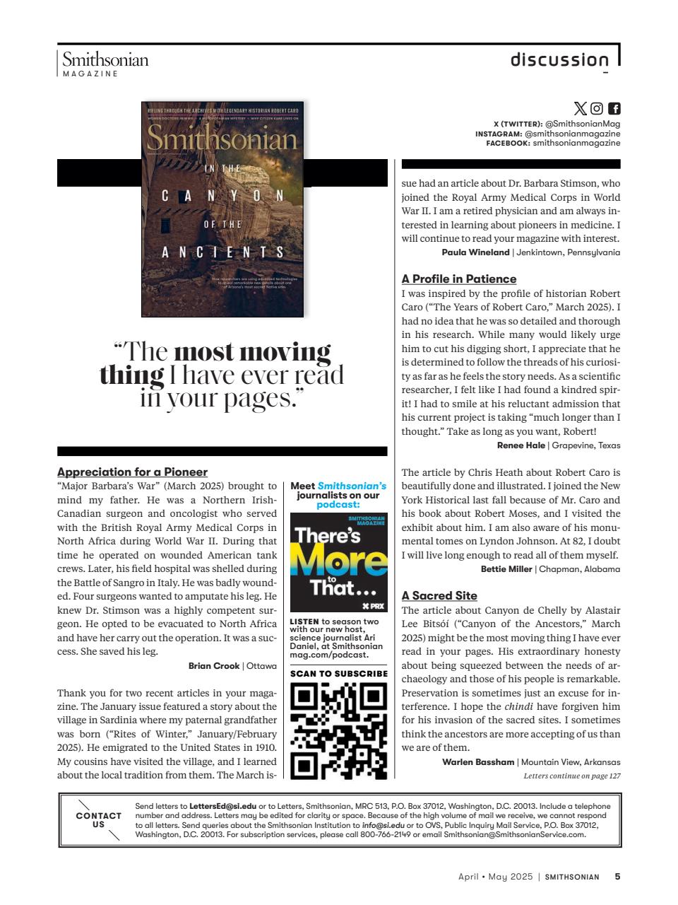 Smithsonian Magazine Preview Pages