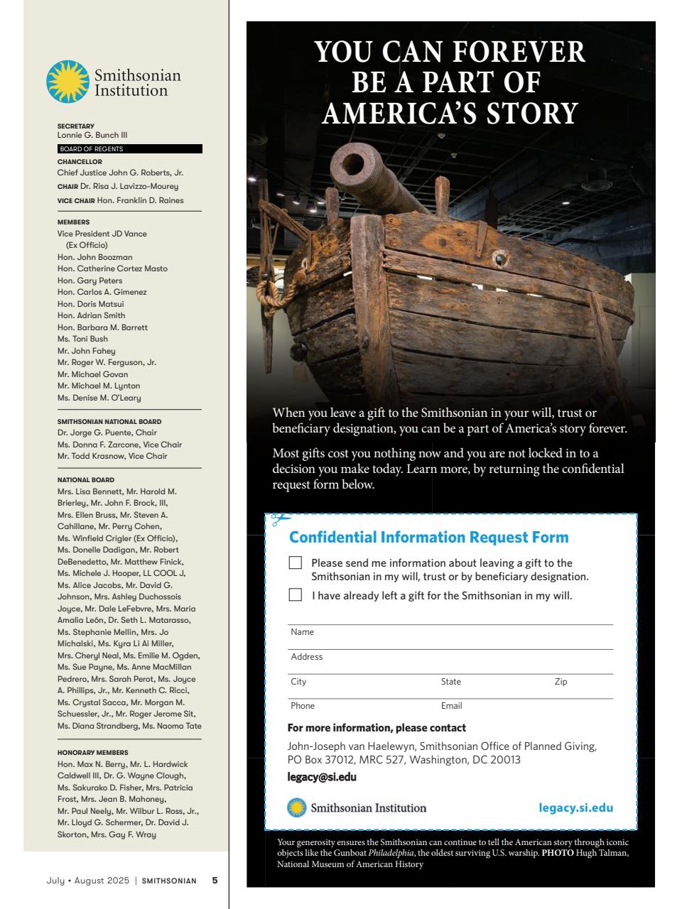 Smithsonian Magazine Preview Pages