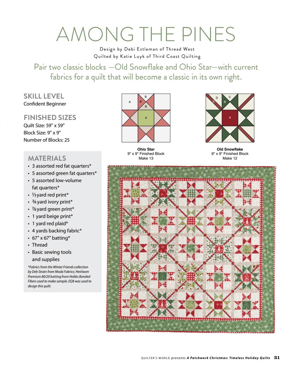 Quilter's World Preview Pages