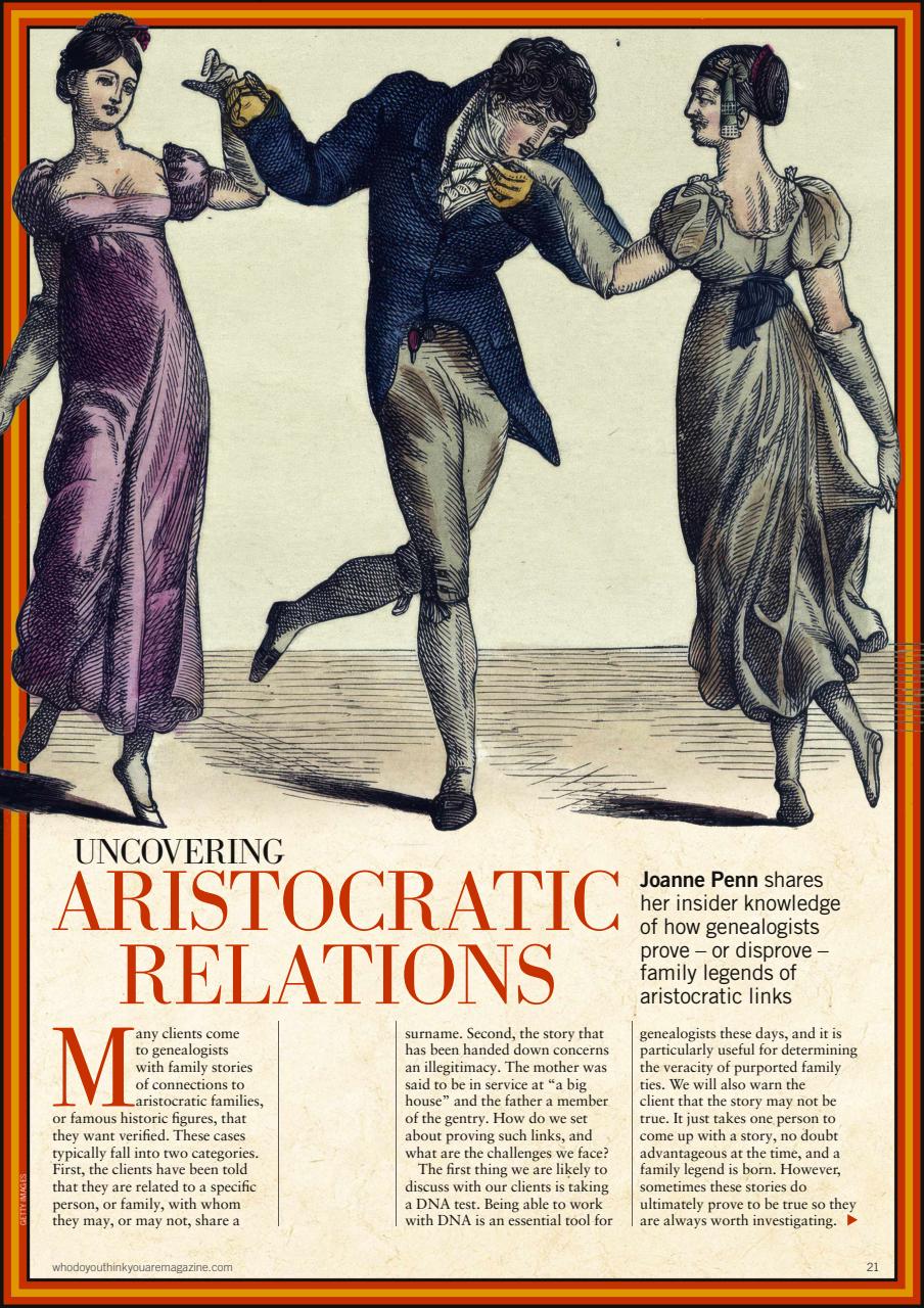 Who Do You Think You Are? Preview Pages