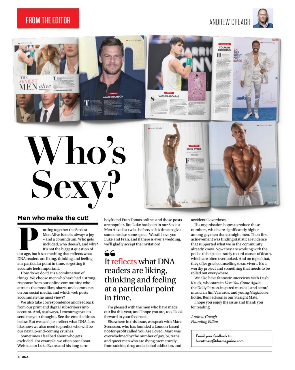 DNA Magazine Preview Pages