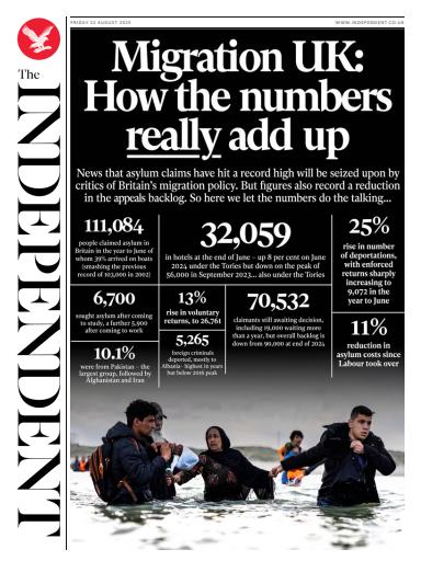 The Independent Daily Edition Newspaper issue 