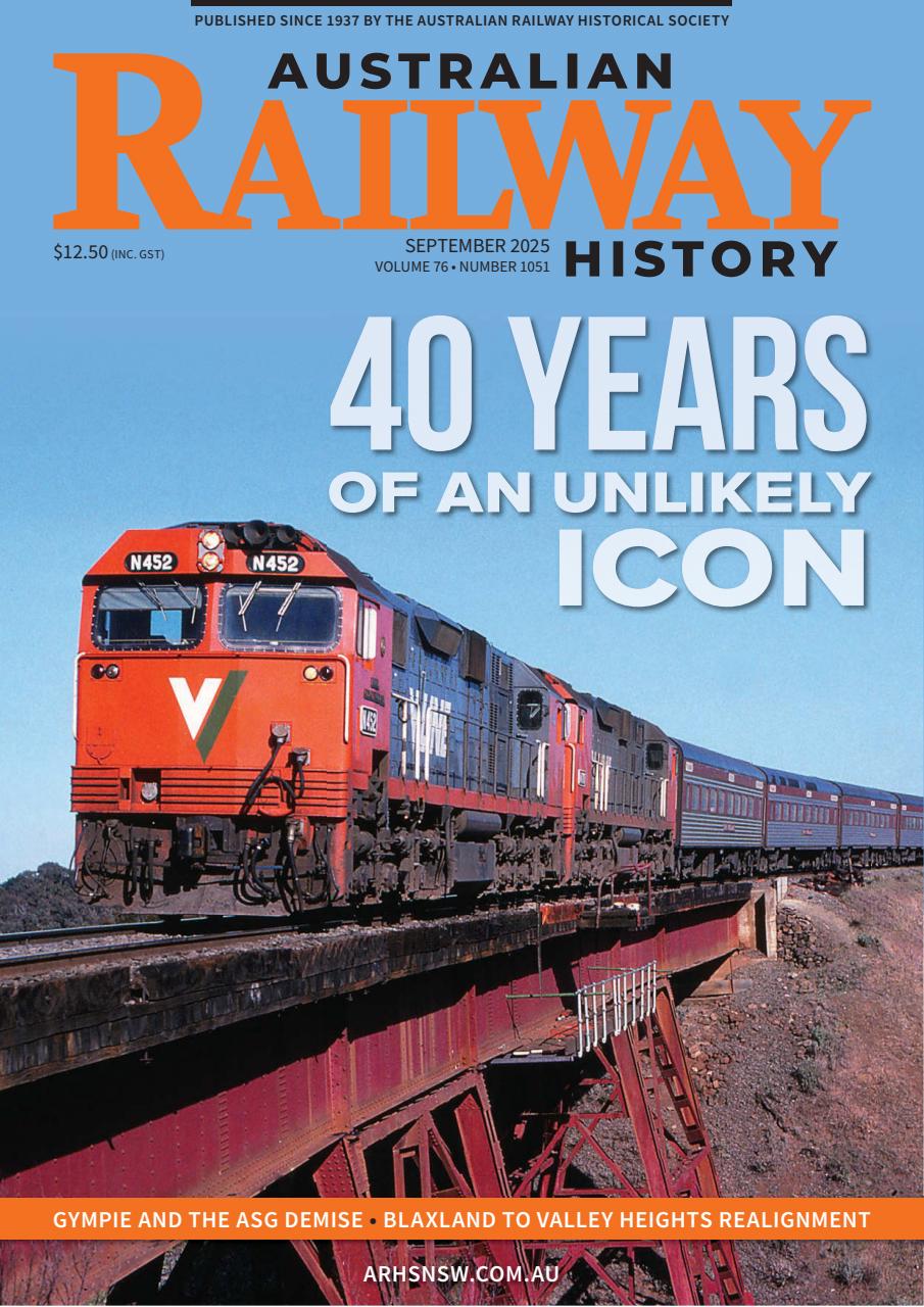 Australian Railway History Preview Pages
