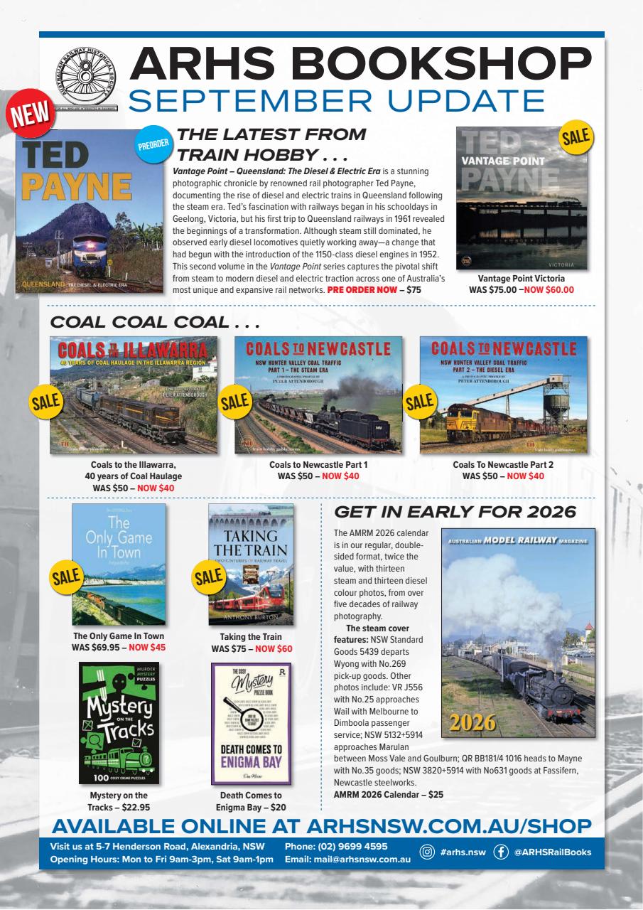 Australian Railway History Preview Pages