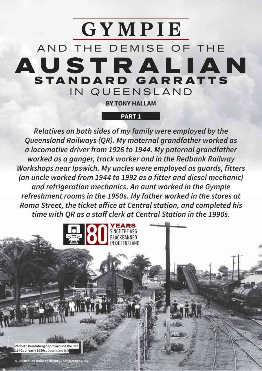 Australian Railway History Preview Pages