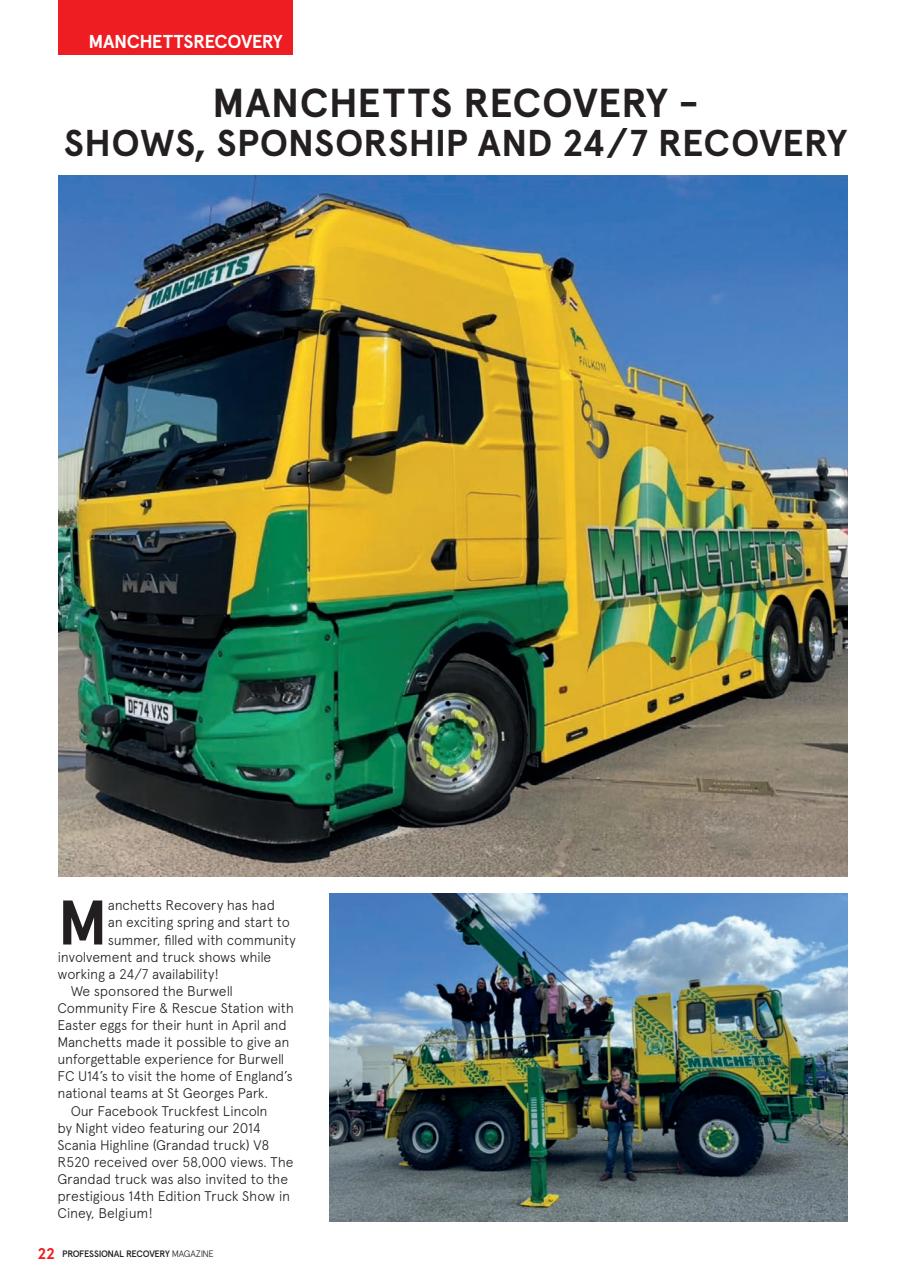 Professional Recovery Magazine Preview Pages