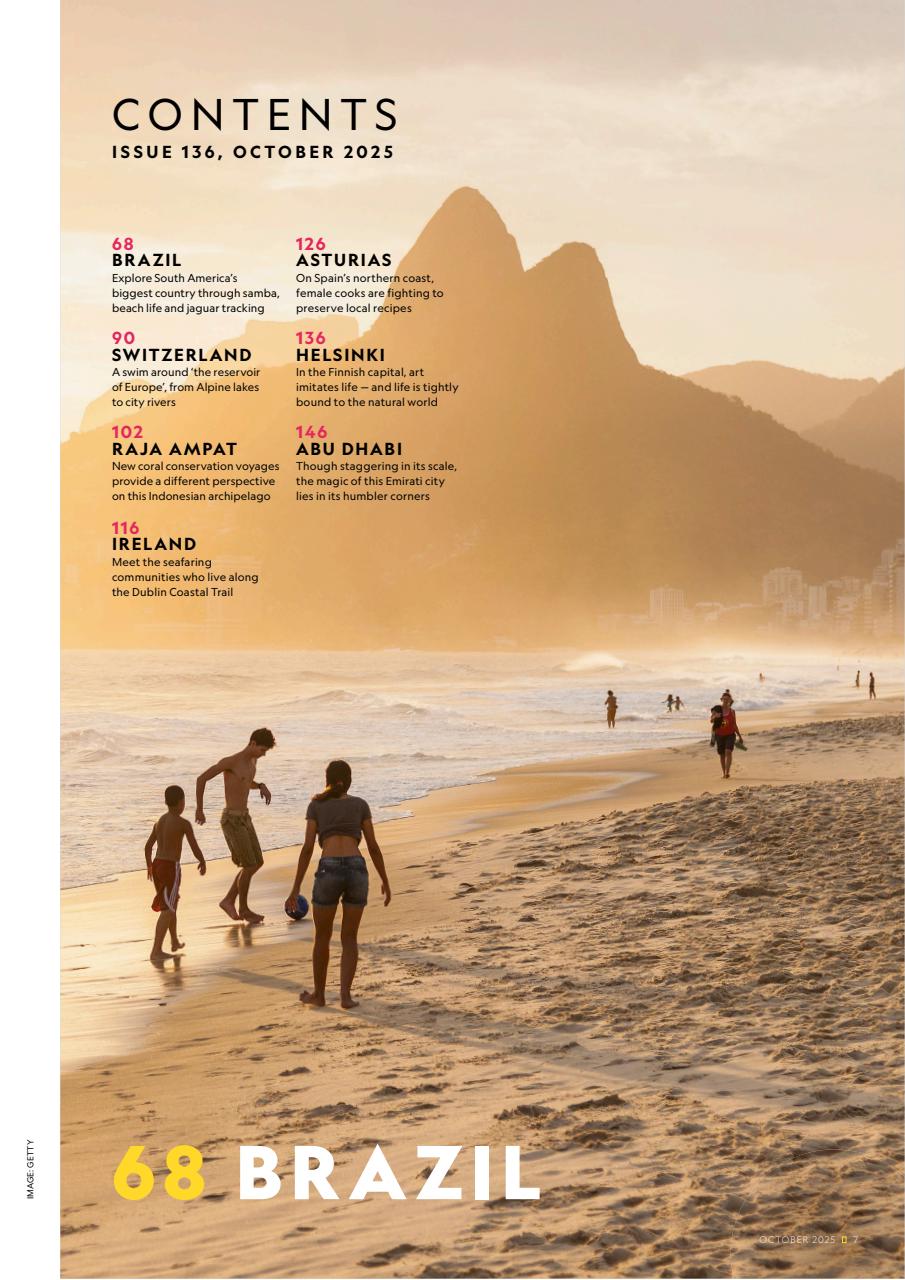 National Geographic Traveller UK Preview Pages