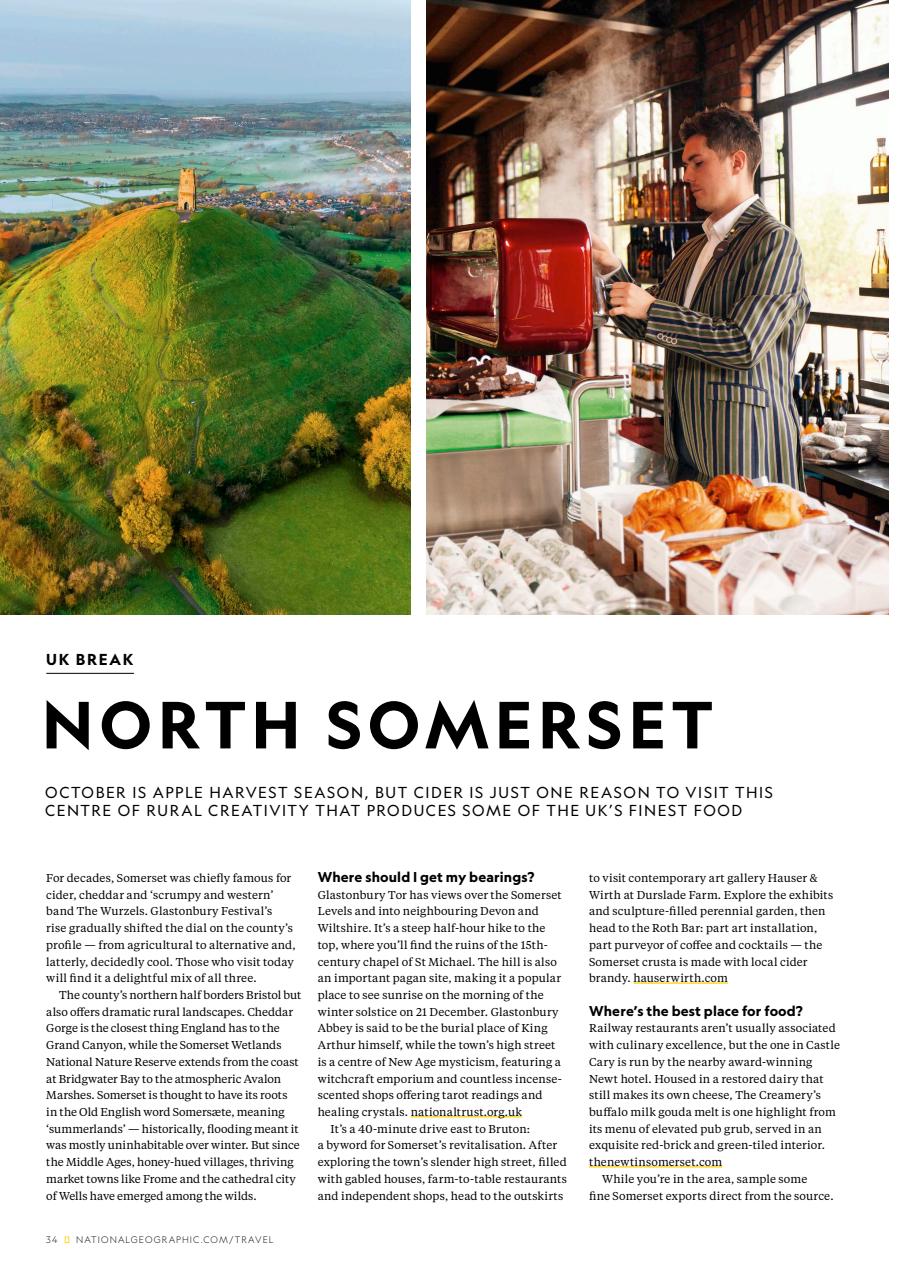 National Geographic Traveller UK Preview Pages