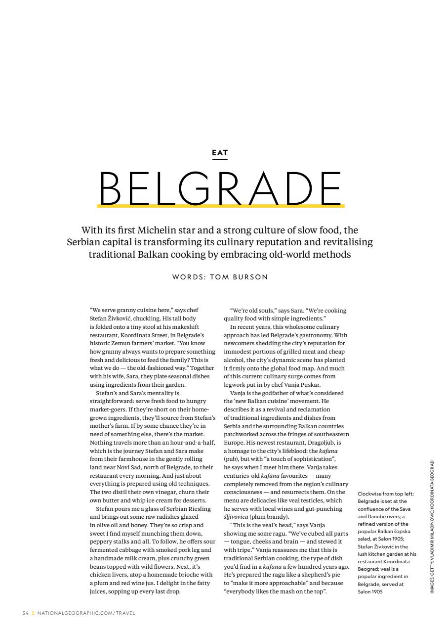 National Geographic Traveller UK Preview Pages