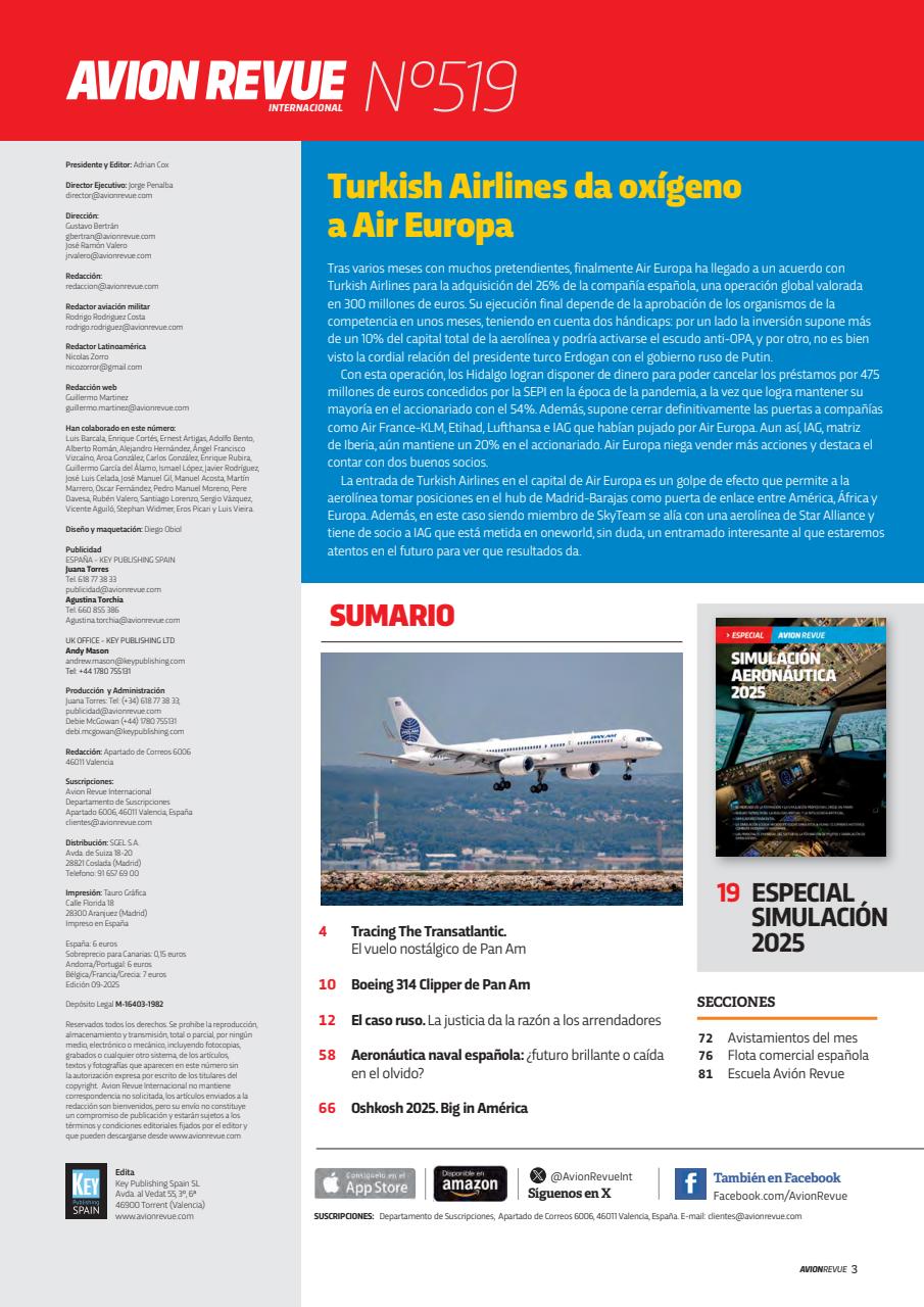 Avion Revue Internacional Preview Pages